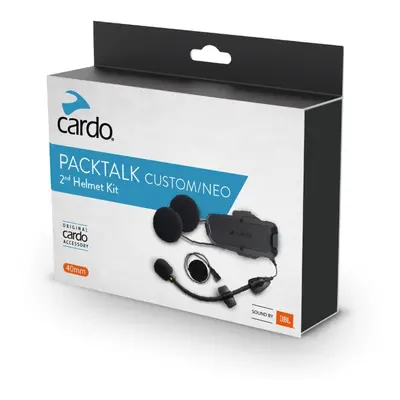 Cardo PACKTALK NEO a CUSTOM audio sada JBL pro druhou helmu