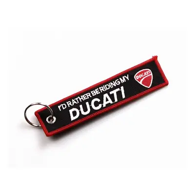 Textilní klíčenka Ducati