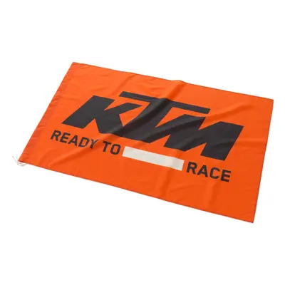 KTM FLAG vlajka oranžová 150 x 90 cm