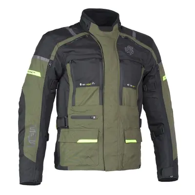 MBW MEMPHIS JACKET GREEN textilní moto bunda pánská Velikost.: