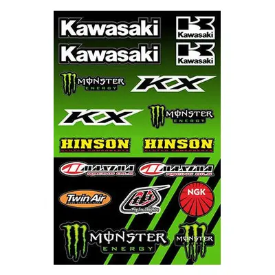 KAWASAKI MONSTER arch samolepek (K3)