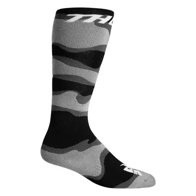 THOR MX SOCK podkolenky camo šedá Velikost/Provedení: