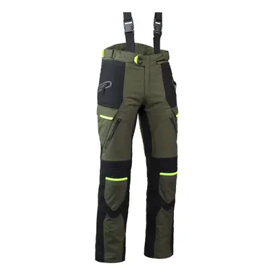 MBW MEMPHIS PANTS GREEN textilní moto kalhoty pánské Velikost.: