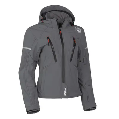 MBW HANA softshell grey dámská moto bunda Velikost.: