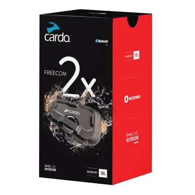 Cardo FREECOM 2X (JBL) Interkom na motocykl