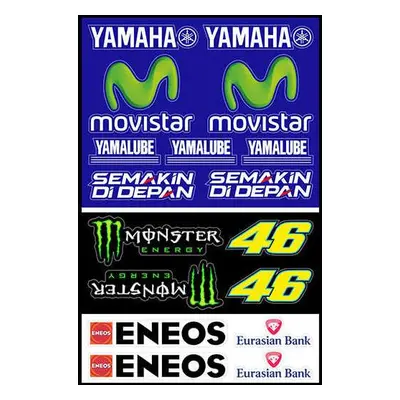 YAMAHA MONSTER arch samolepek (Y3)