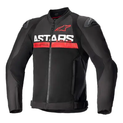 bunda SMX AIR, ALPINESTARS (černá/červená fluo) 2025 Velikost/Provedení: