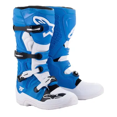 boty TECH 5, ALPINESTARS (modrá/bílá/černá) 2025 Velikost/Provedení: