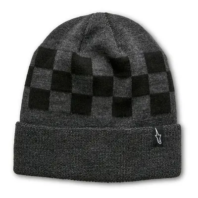 čepice CHECKED BEANIE, ALPINESTARS (šedá/černá)