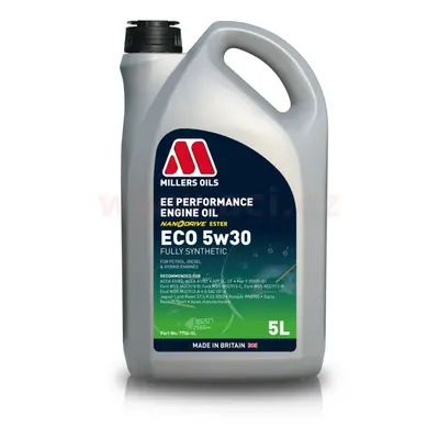 MILLERS OILS EE PERFORMANCE ECO 5w30, plně syntetický, 5 l