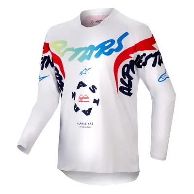 ALPINESTARS dres RACER HANA, ALPINESTARS, dětský (bílá/multicolor) 2024 Velikost/Provedení: