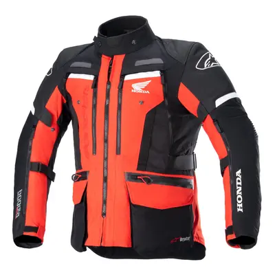 bunda BOGOTA PRO DRYSTAR HONDA kolekce, ALPINESTARS (červená fluo/černá) 2025 Velikost/Provedení