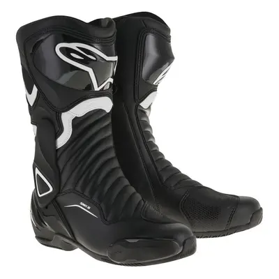 boty S-MX 6, ALPINESTARS (černé/bílé) 2024 Velikost/Provedení: