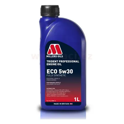 MILLERS OILS Trident Professional ECO 5w30, plně syntetický, 1 l