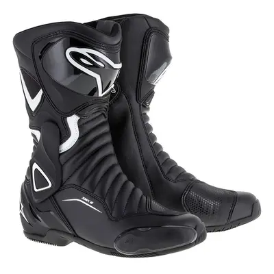 boty STELLA S-MX 6, ALPINESTARS (černé/bílé) 2024 Velikost/Provedení: