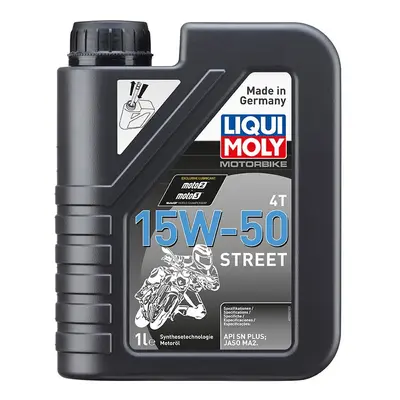 LIQUI MOLY Motorbike 4T 15W50 Street, polosyntetický motorový olej 1 l