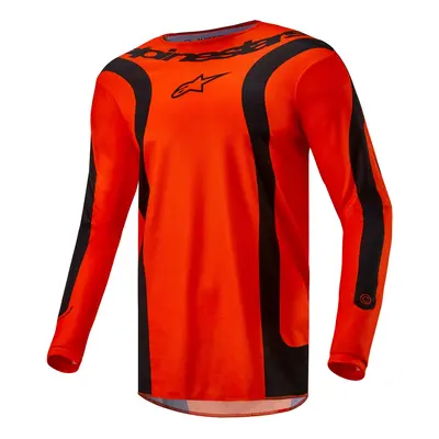 dres FLUID LURV, ALPINESTARS (oranžová/černá) 2024 Velikost/Provedení: