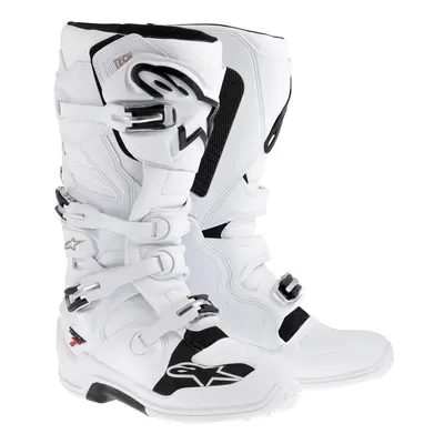 boty TECH 7, ALPINESTARS (bílé) 2024 Velikost/Provedení: