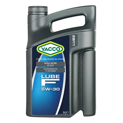 Motorový olej YACCO LUBE F 5W30, 5 L