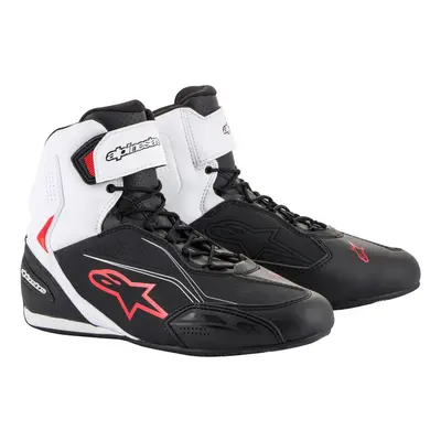 boty FASTER-3, ALPINESTARS (černé/bílé/červené) 2024 Velikost/Provedení: