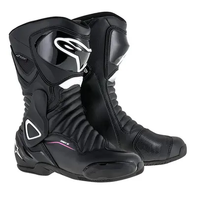 ALPINESTARS boty STELLA S-MX 6 DRYSTAR, ALPINESTARS, dámské (černá/bílá/fialová) 2024 Velikost/P