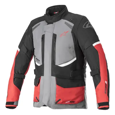 bunda ANDES DRYSTAR, ALPINESTARS (šedá/černá/červená) 2025 Velikost/Provedení: