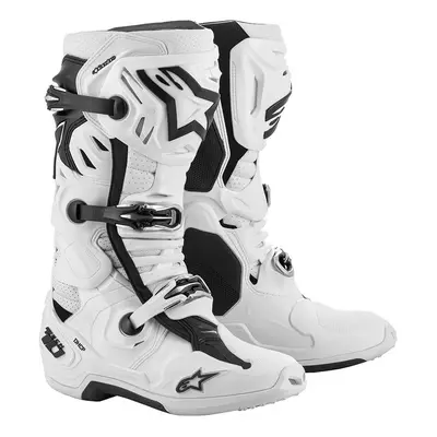 ALPINESTARS boty TECH 10 SUPERVENTED, ALPINESTARS, perforované (bílá) 2025 Velikost/Provedení: