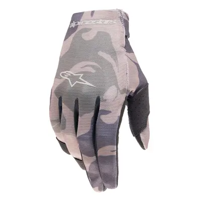 rukavice RADAR, ALPINESTARS (zelená camo/hnědá) 2024 Velikost/Provedení: