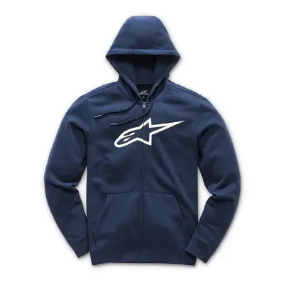 mikina AGELESS II FLEECE, ALPINESTARS (modrá/bílá) Velikost/Provedení: