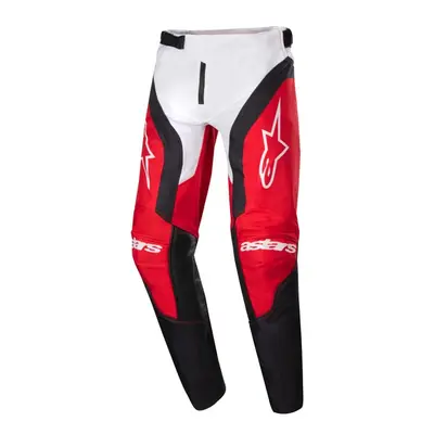 ALPINESTARS kalhoty RACER OCURI, ALPINESTARS, dětské (červená/bílá/černá) 2024 Velikost/Proveden