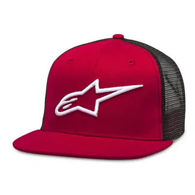 kšiltovka CORP TRUCKER, ALPINESTARS (červená/černá)