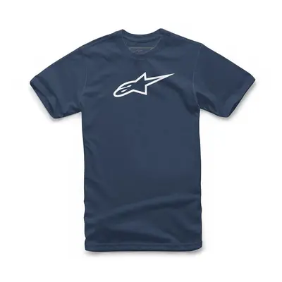 triko AGELESS CLASSIC TEE, ALPINESTARS (modrá/bílá) Velikost/Provedení: