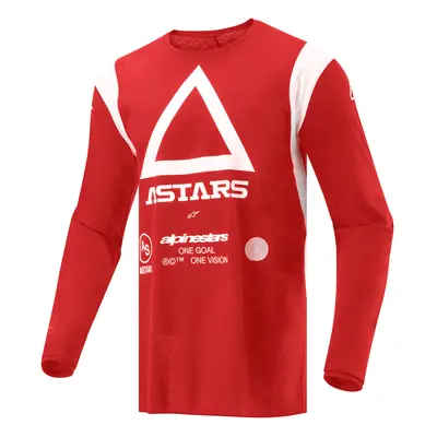 dres TECHDURA, ALPINESTARS (červená fluo) 2025 Velikost/Provedení: