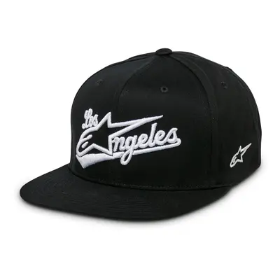 kšiltovka LOS ANGELES HAT, ALPINESTARS (černá/bílá)