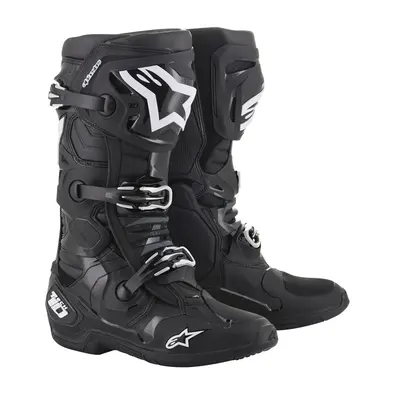 boty TECH 10, ALPINESTARS (černá) 2025 Velikost/Provedení: