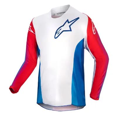 ALPINESTARS dres RACER PNEUMA, ALPINESTARS, dětský (bílá/modrá/červená) 2024 Velikost/Provedení: