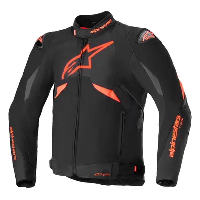 bunda T-GP R 3 DRYSTAR, ALPINESTARS (černá/červená fluo/bílá) 2025 Velikost/Provedení: