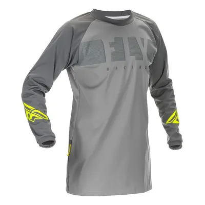 dres WINDPROOF 2022, FLY RACING (šedá/hi-vis) Velikost/Provedení: