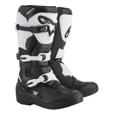 boty TECH 3, ALPINESTARS (černé/bílé) 2025 Velikost/Provedení: