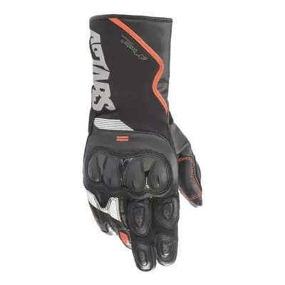 rukavice SP-365 DRYSTAR, ALPINESTARS (černá/červená fluo/bílá) 2025 Velikost/Provedení: