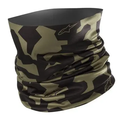 nákrčník CAMO NECK TUBE, ALPINESTARS (vojenská zelená/černá)