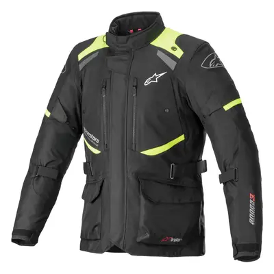 bunda ANDES DRYSTAR, ALPINESTARS (černá/žlutá fluo) 2025 Velikost/Provedení: