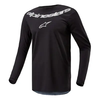 dres FLUID GRAPHITE, ALPINESTARS (černá/střibrná) 2025 Velikost/Provedení: