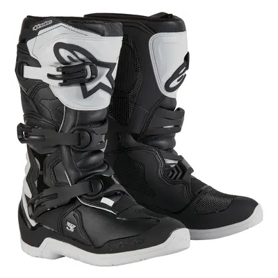 ALPINESTARS boty TECH 3S YOUTH, ALPINESTARS, dětské (bílá/černá) 2025 Velikost/Provedení: