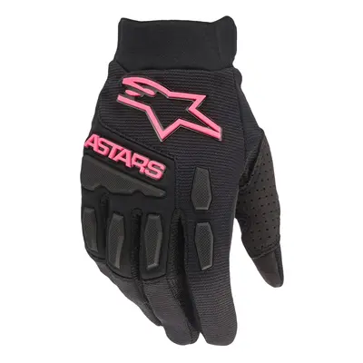 ALPINESTARS rukavice STELLA FULL BORE, ALPINESTARS, dámské (černá/růžová fluo) 2025 Velikost/Pro