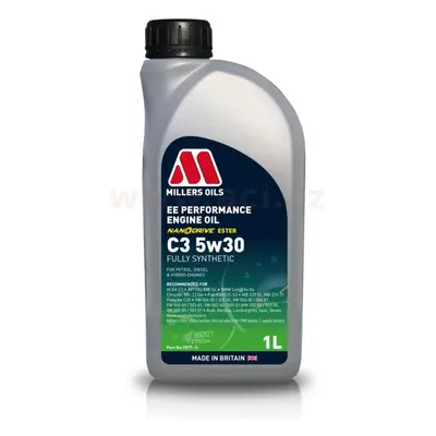 MILLERS OILS EE PERFORMANCE C3 5w30, plně syntetický, 1 l