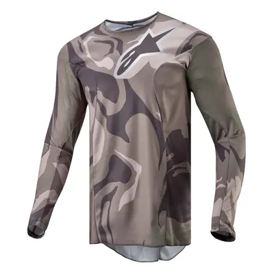 dres RACER TACTICAL, ALPINESTARS (zelená camo/hnědá) 2024 Velikost/Provedení: