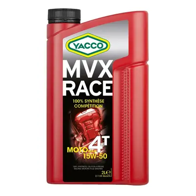 Motorový olej YACCO MVX RACE 4T 15W50, YACCO (2 l)