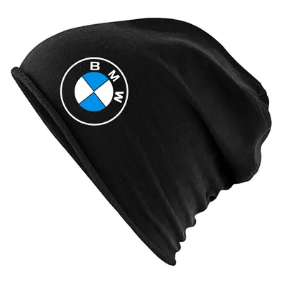 PRINT ČEPICE BEANIE lehká prodyšná s motivem BMW, černá