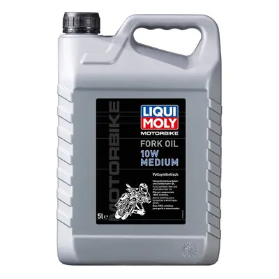 LIQUI MOLY Motorbike Fork Oil 10w Medium - olej do tlumičů pro motocykly - střední 5 l